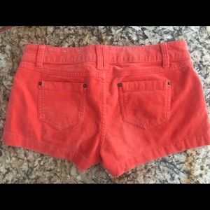 Tangerine Corduroy shorts